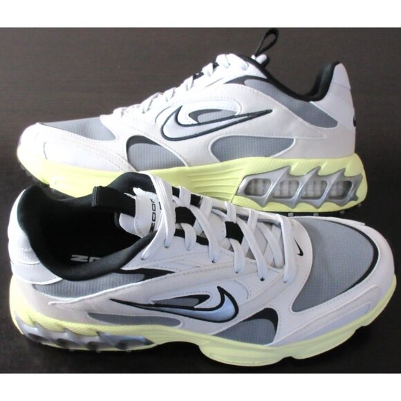 Women's Nike Zoom Air Fire Running Training Shoes Particle Grey Silver Sizes NIB - Picture 2 of 5